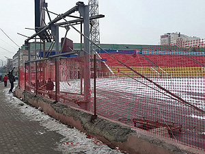 Демонтаж забора в Белгороде
